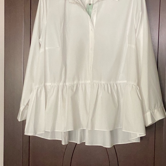 Anthropologie Bow-Back Blouse.  Plus size 3X. NWT - Picture 7 of 9